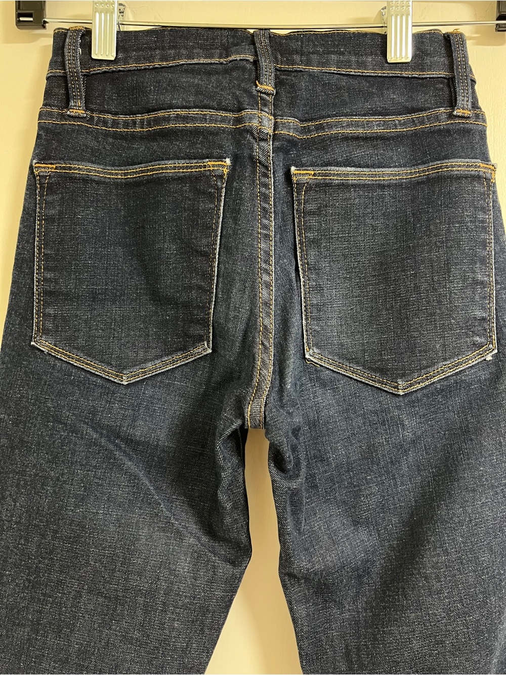 FRAME Le High Skinny High Waist Jeans - Dark Indigo size 24 - Picture 7 of 14